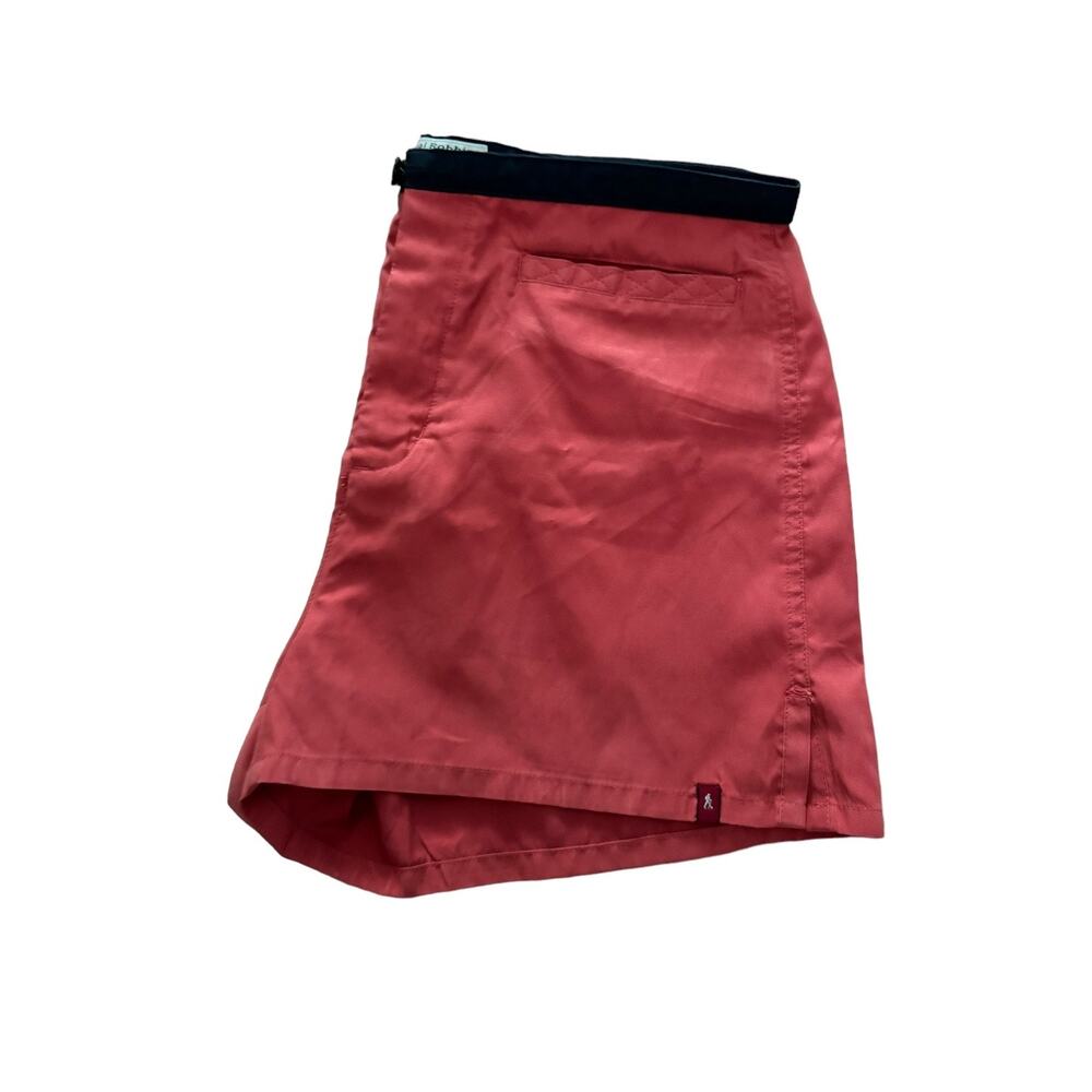 Royal Robbins hiking outdoor travel shorts red- orange color size 10 - Picture 7 of 10